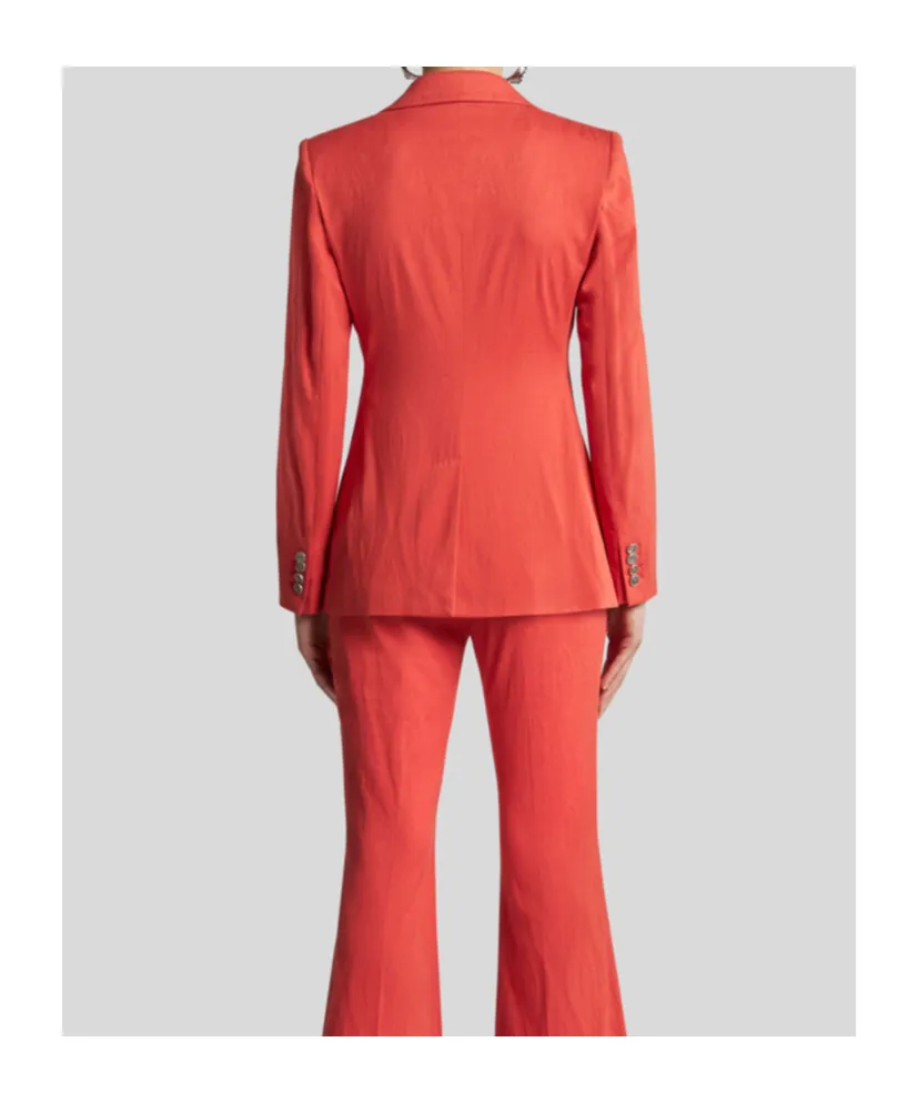 Single-Breasted Tailored Blazer