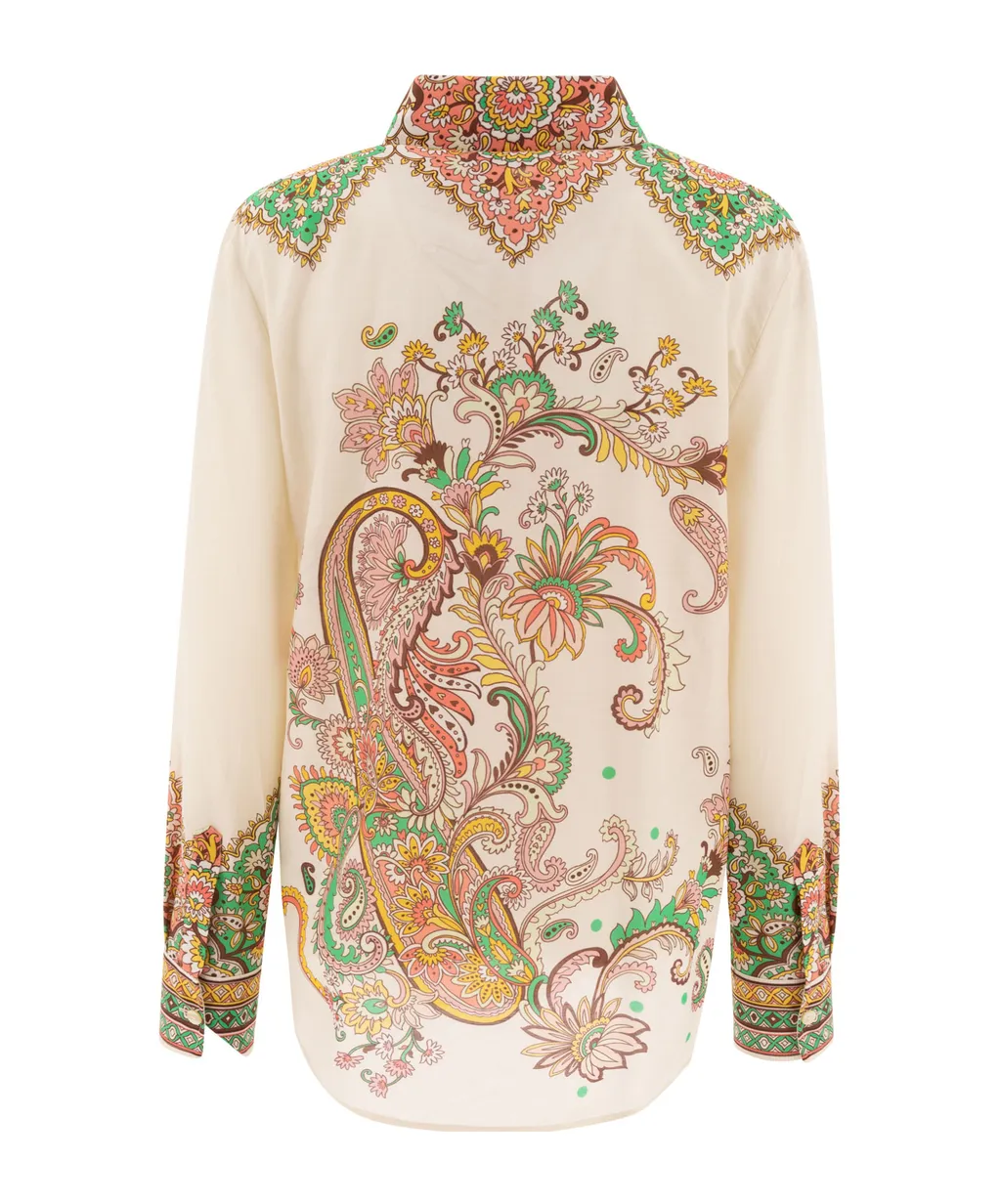 Pattern-Printed Shirt