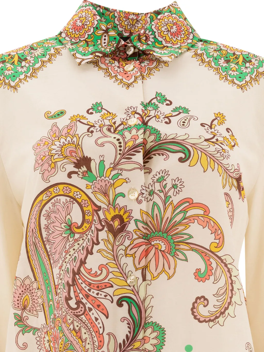 Pattern-Printed Shirt