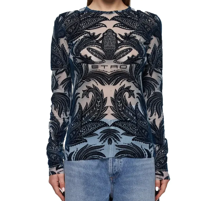 Paisley Motif Top
