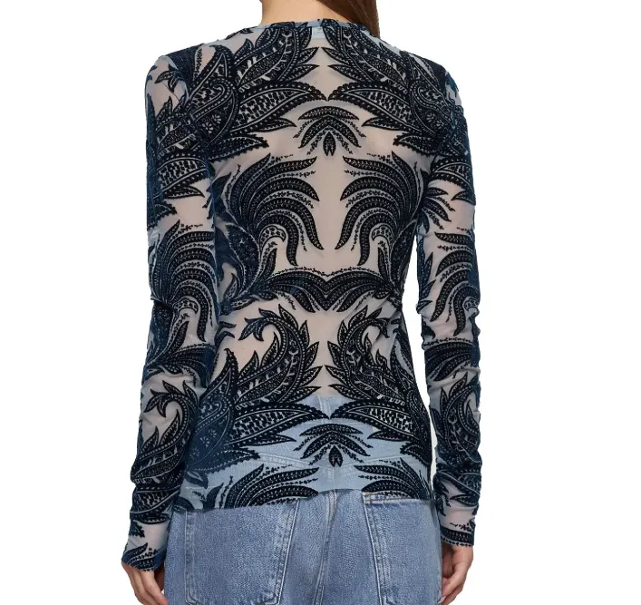Paisley Motif Top
