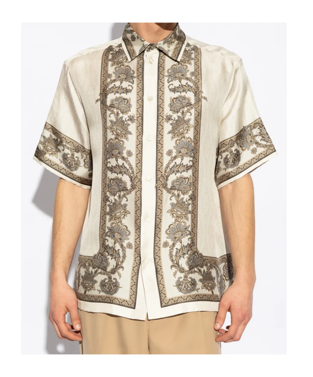 Short-Sleeved Printed Shirt