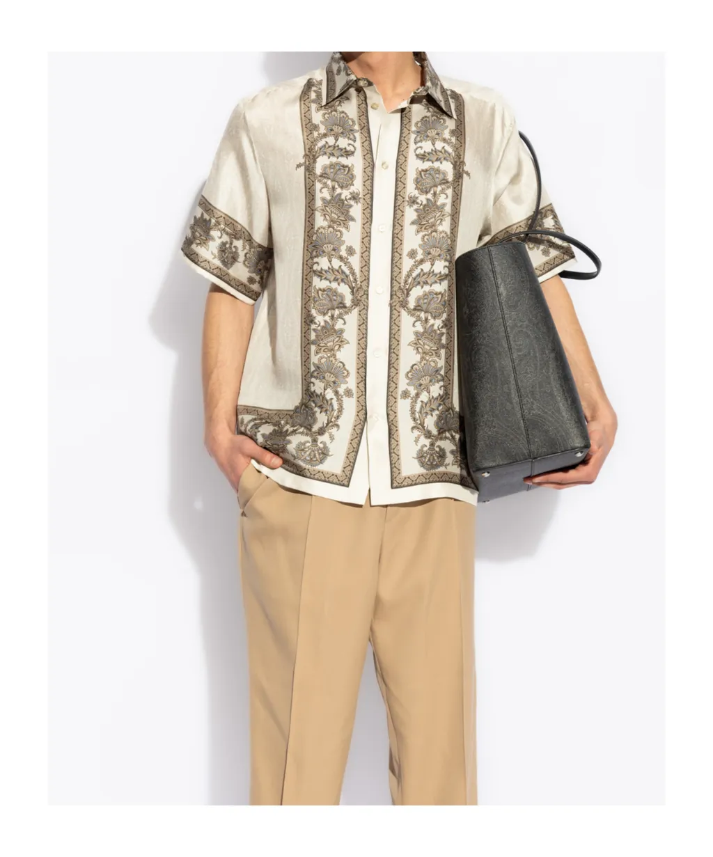 Short-Sleeved Printed Shirt