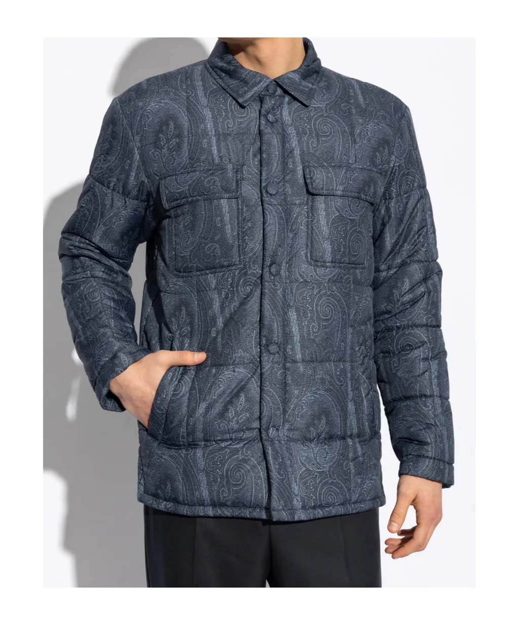Grosgrain Quilted Overshirt