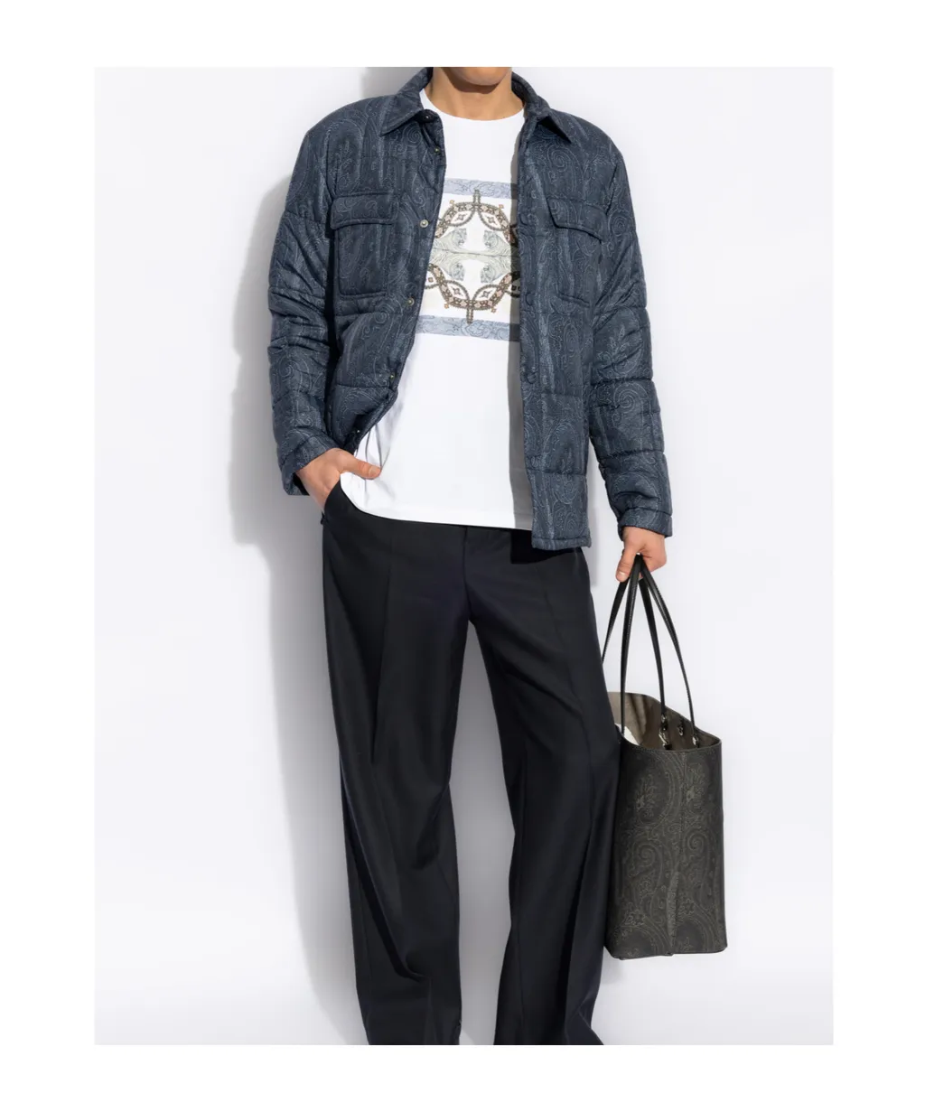 Grosgrain Quilted Overshirt