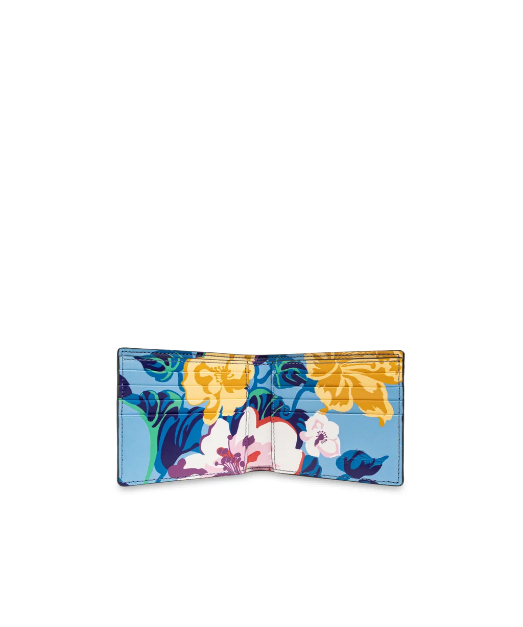 Paisley Printed Bi-Fold Wallet