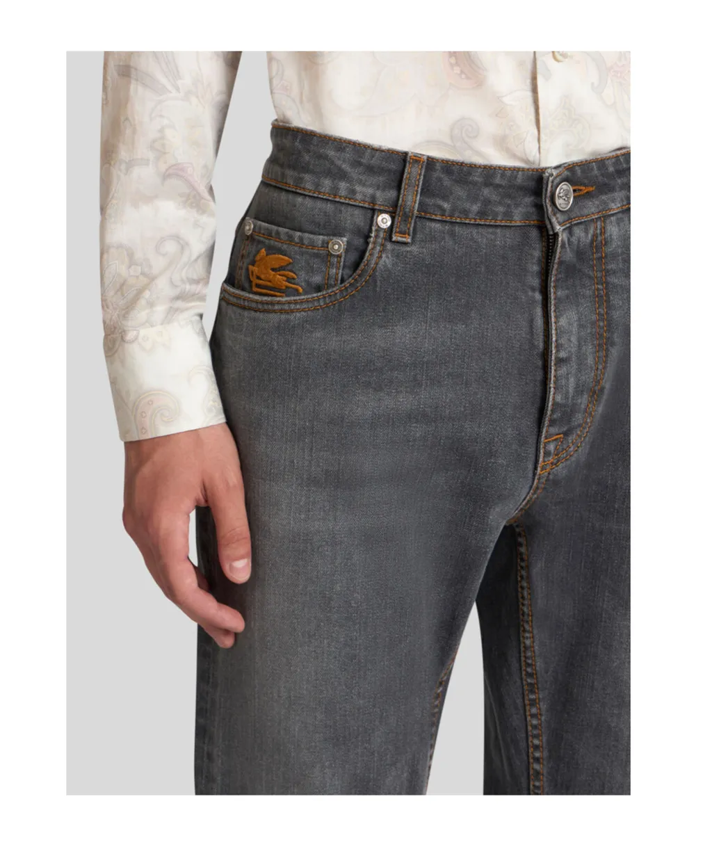 Straight Leg Jeans