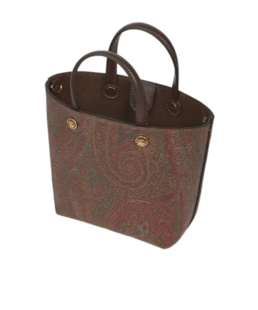 Aisley Jacquard Mini Essential Tote Bag