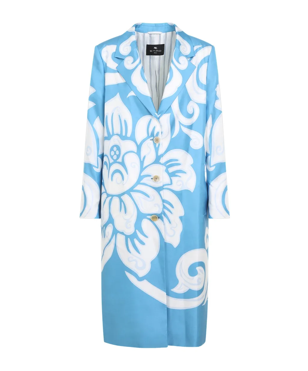 Printed Long Jacket