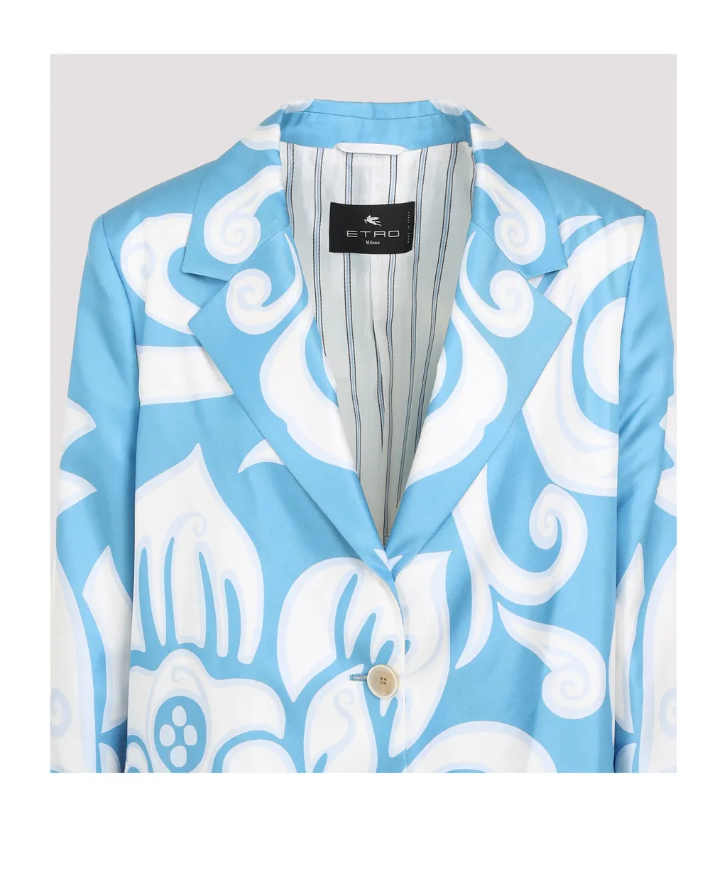 Printed Long Jacket