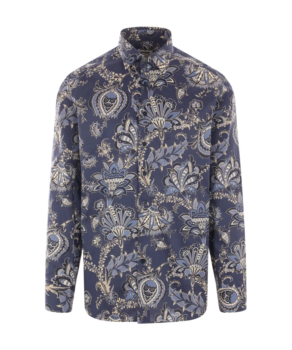 Floral Printed Paisley Shirt
