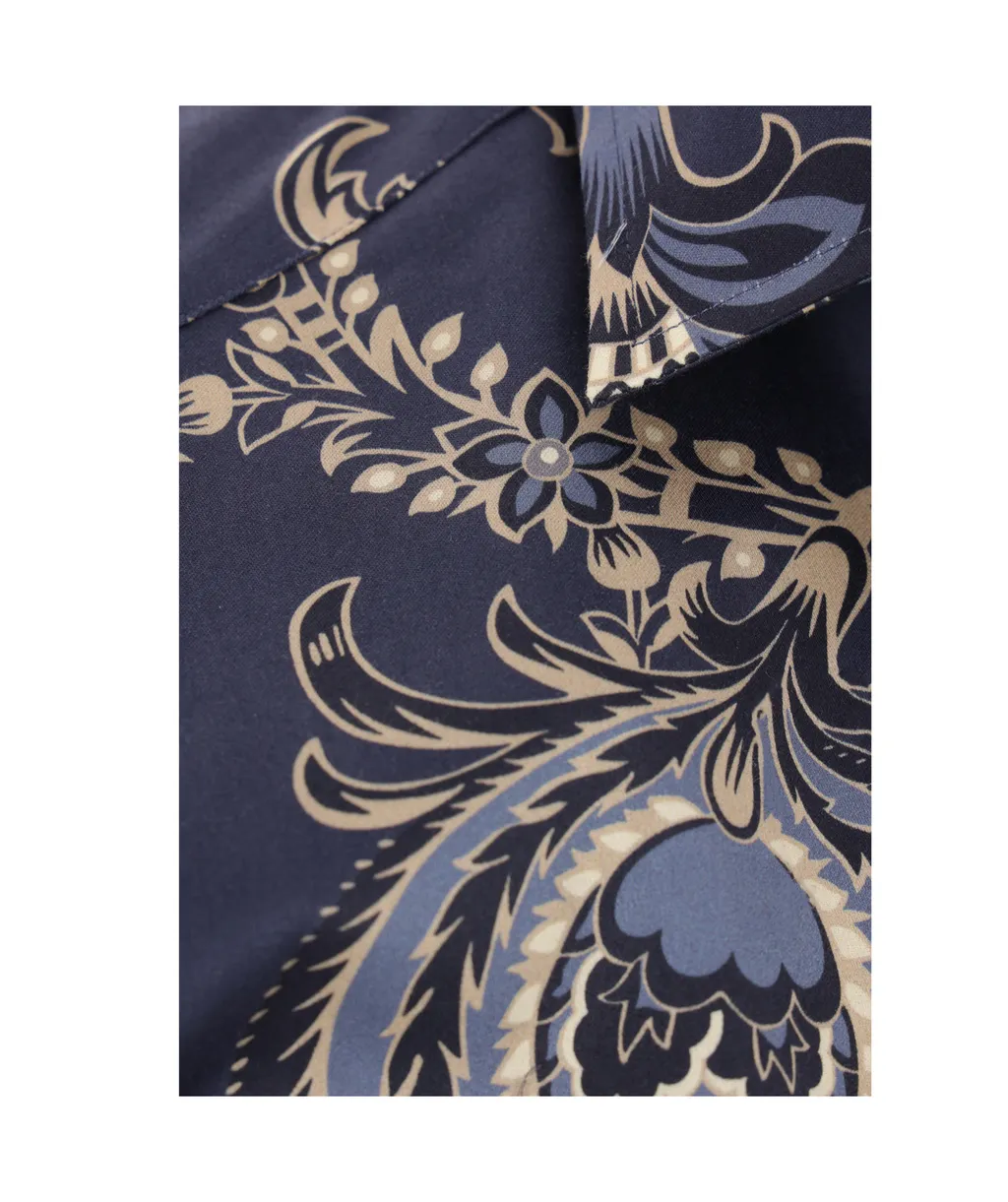 Floral Printed Paisley Shirt