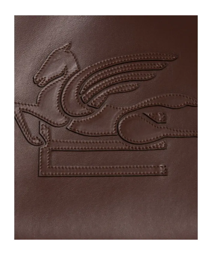 Libra Logo Detailed Medium Tote Bag