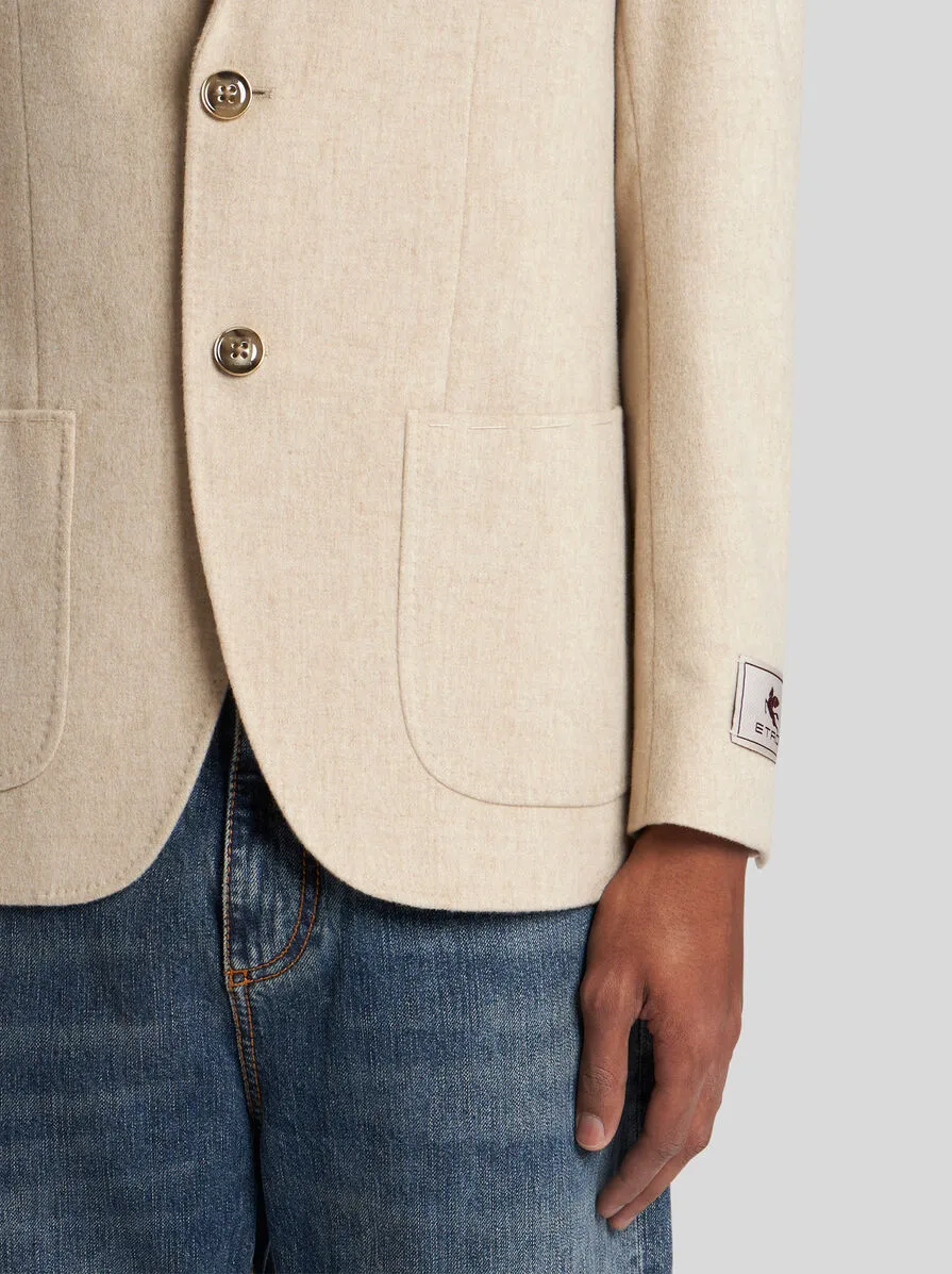 Single-Breasted Tailored Blazer