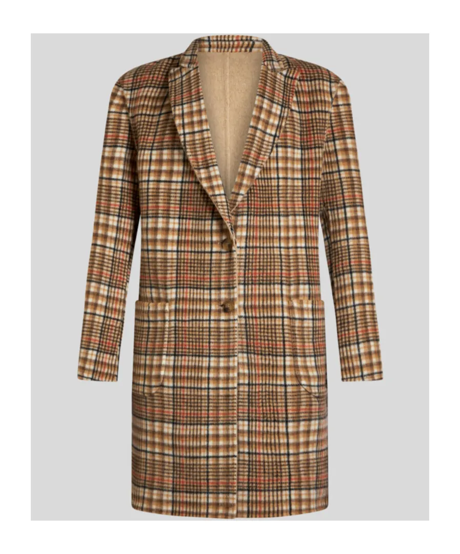 Single-Breasted Reversible Coat