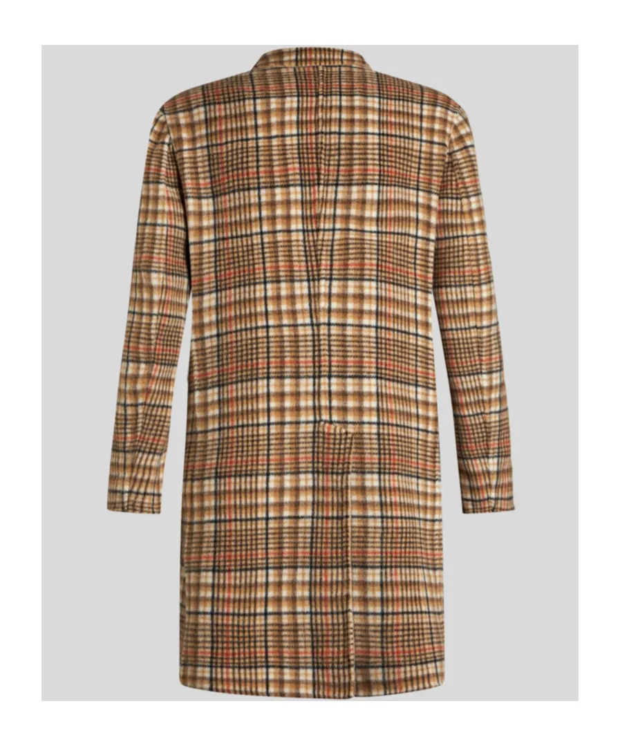 Single-Breasted Reversible Coat