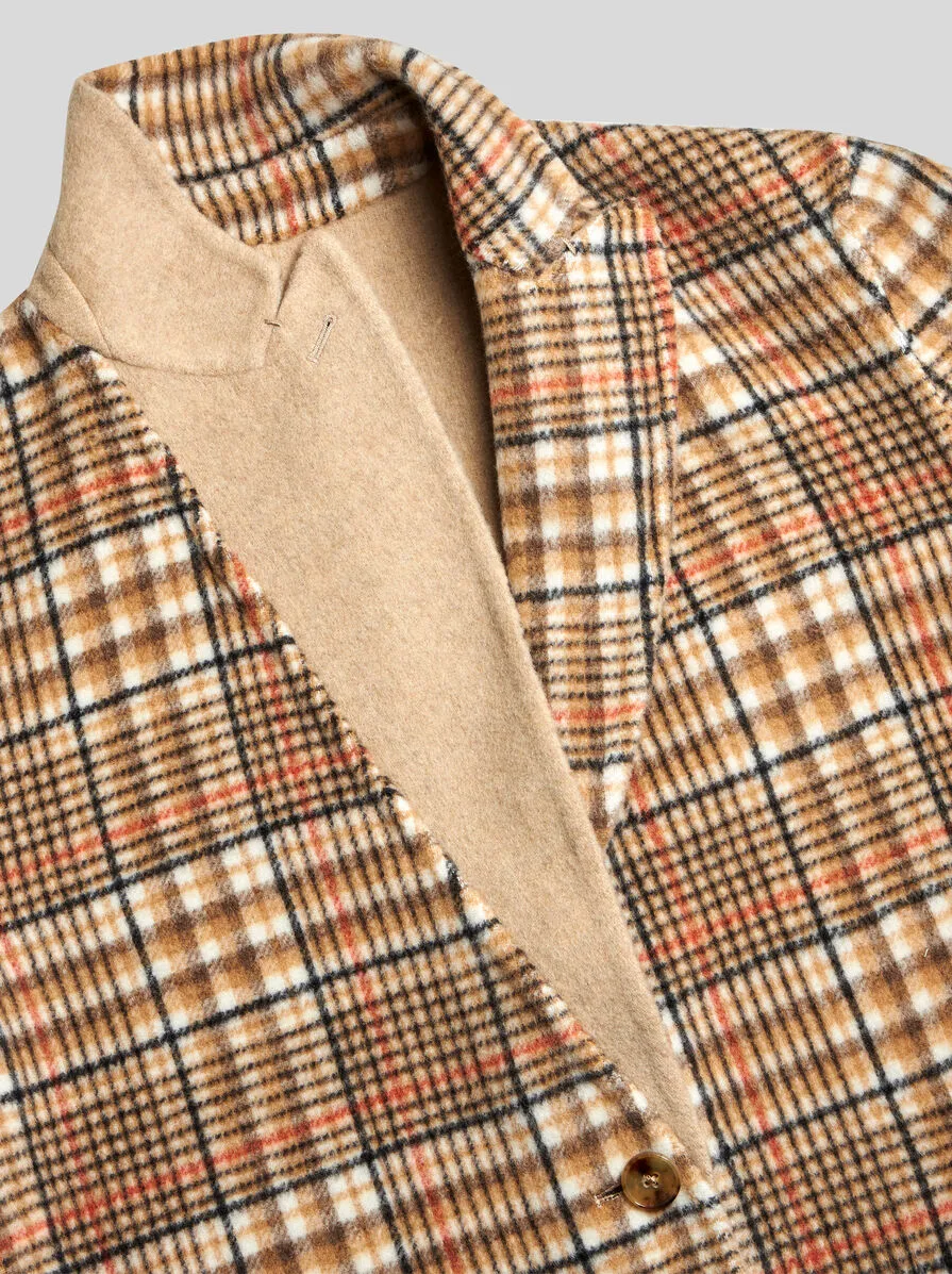 Single-Breasted Reversible Coat