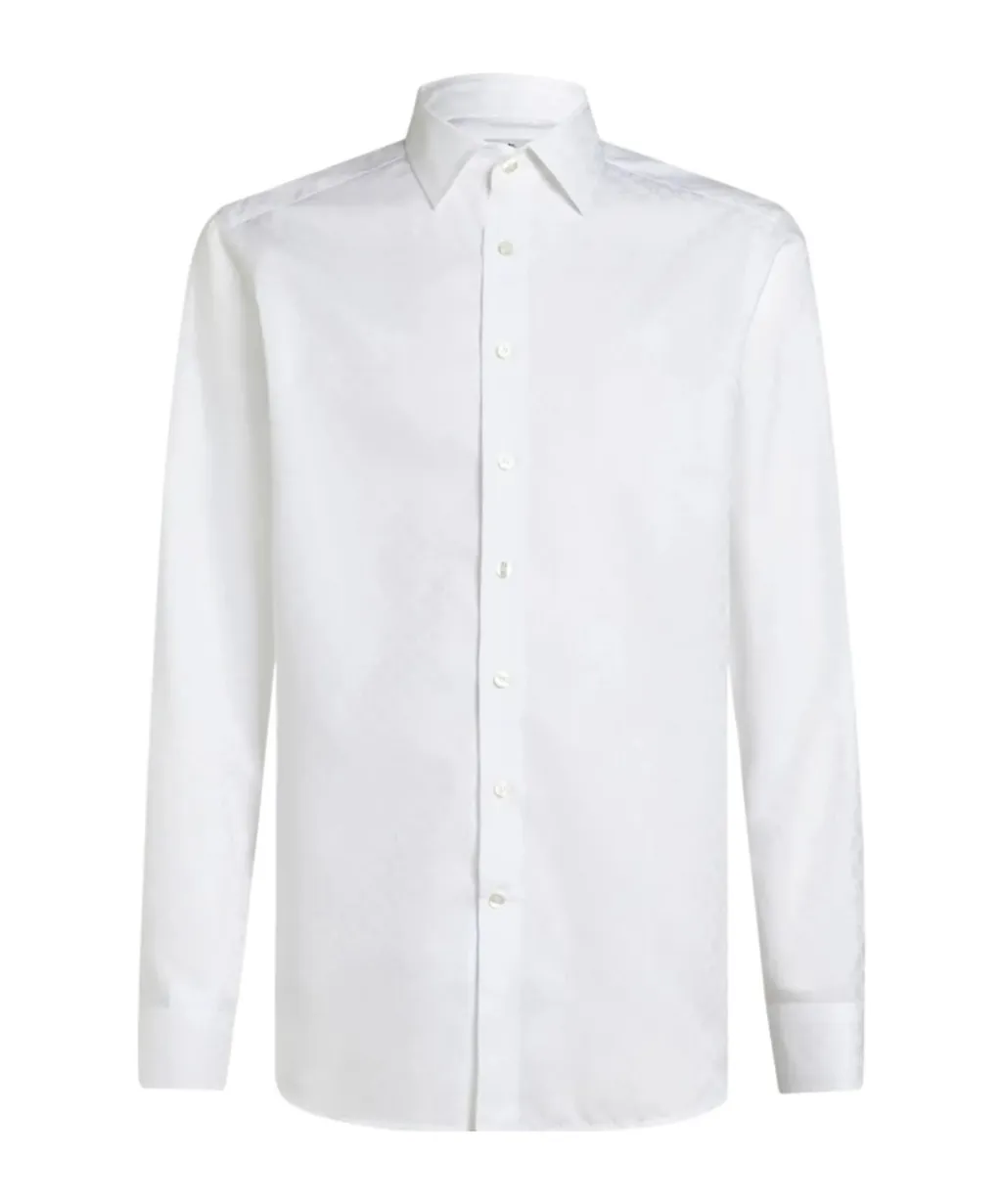 Jacquard Cotton Shirt