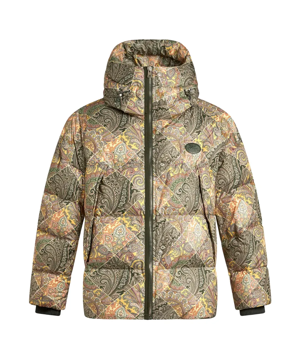 Printed Nylon Down Jacket