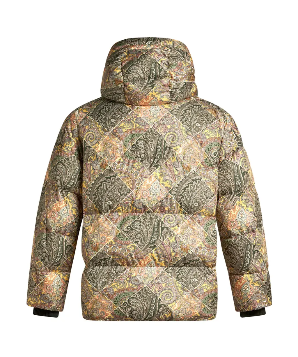 Printed Nylon Down Jacket