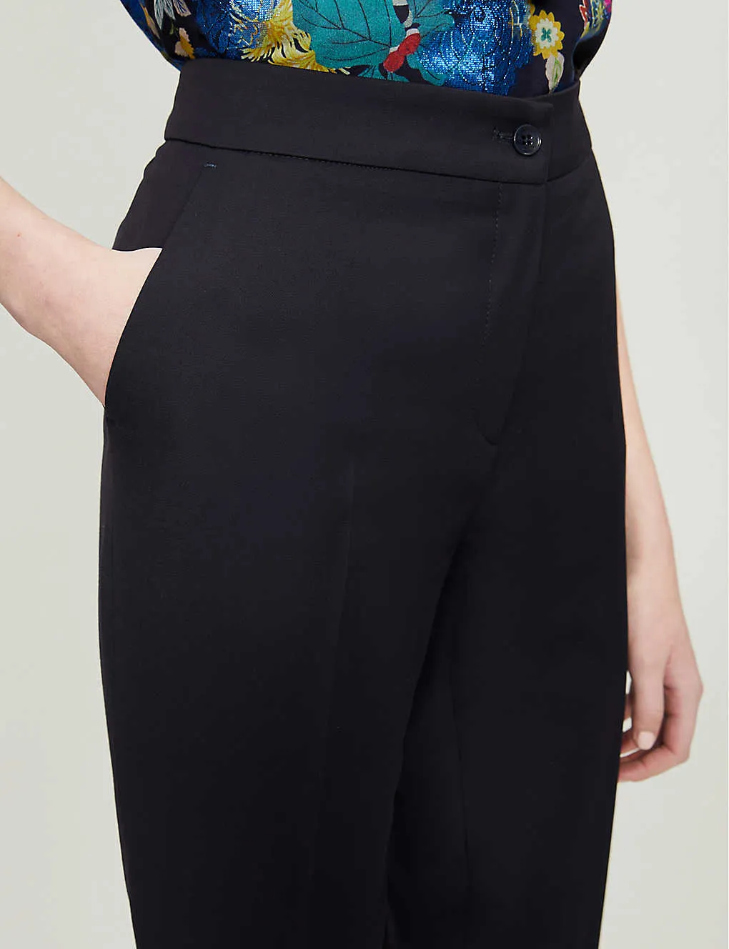 Straight Leg Trousers