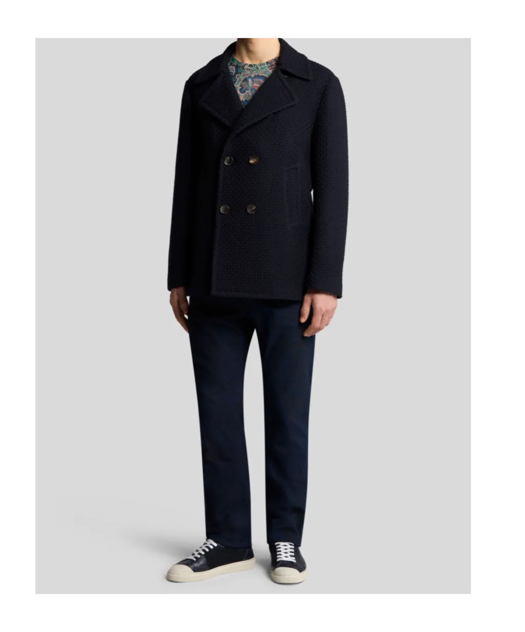 Double-Breasted Peacoat