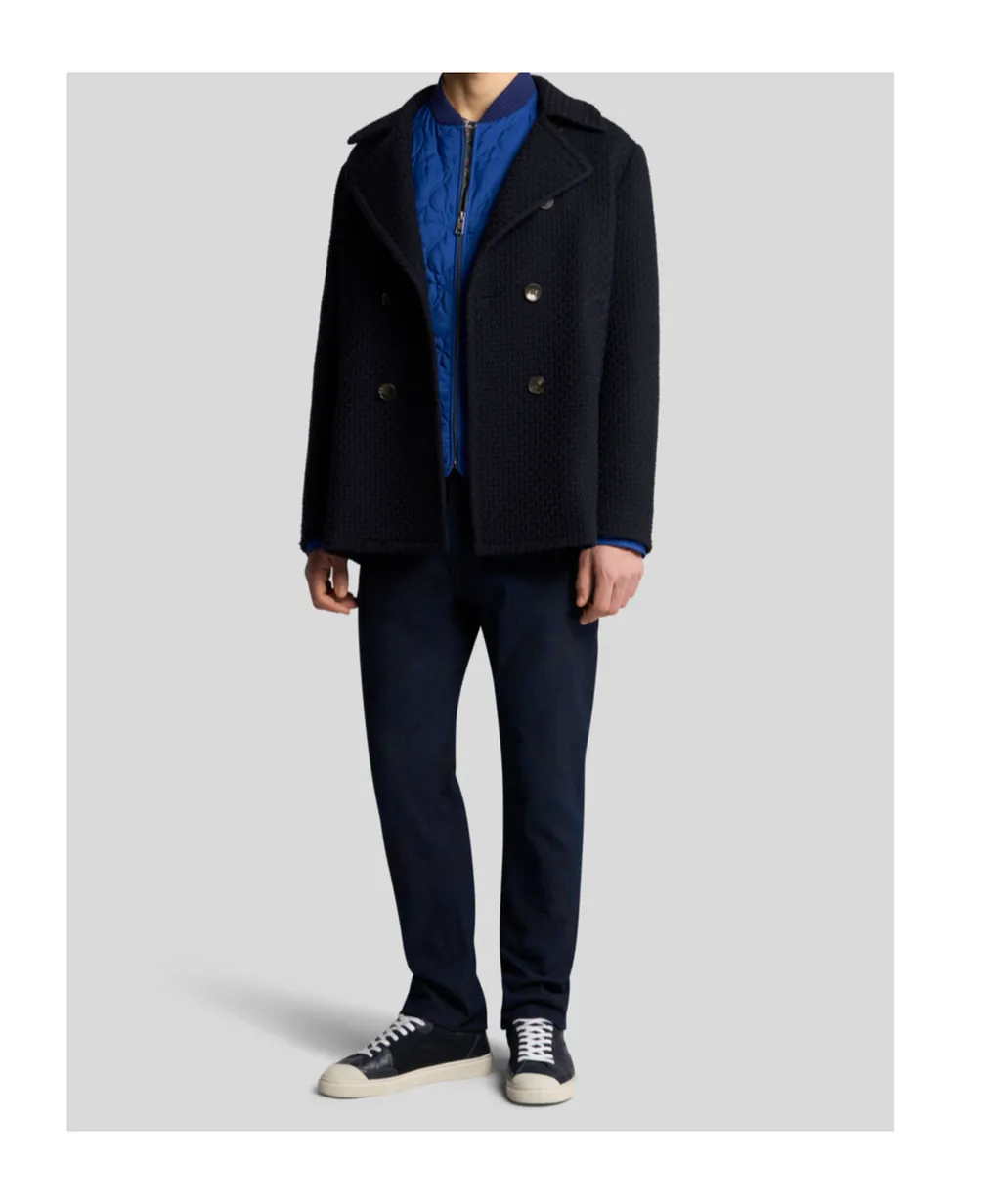 Double-Breasted Peacoat