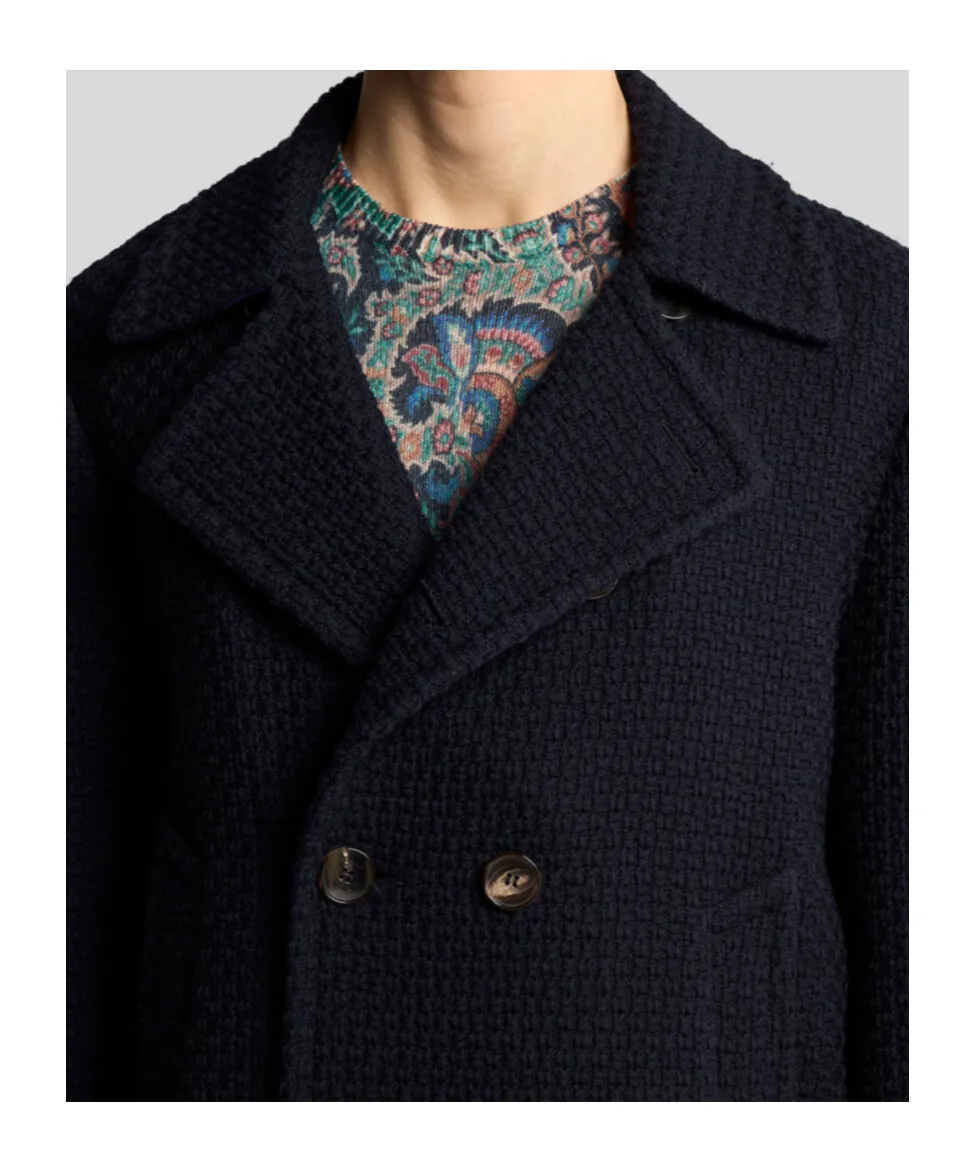 Double-Breasted Peacoat