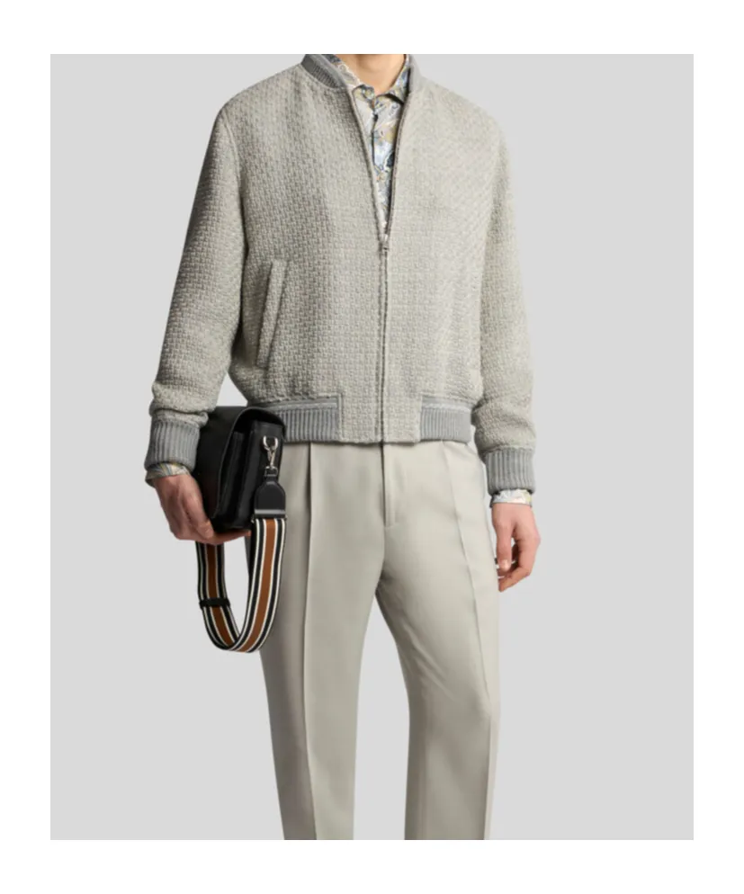 Wool Bomber Jacket