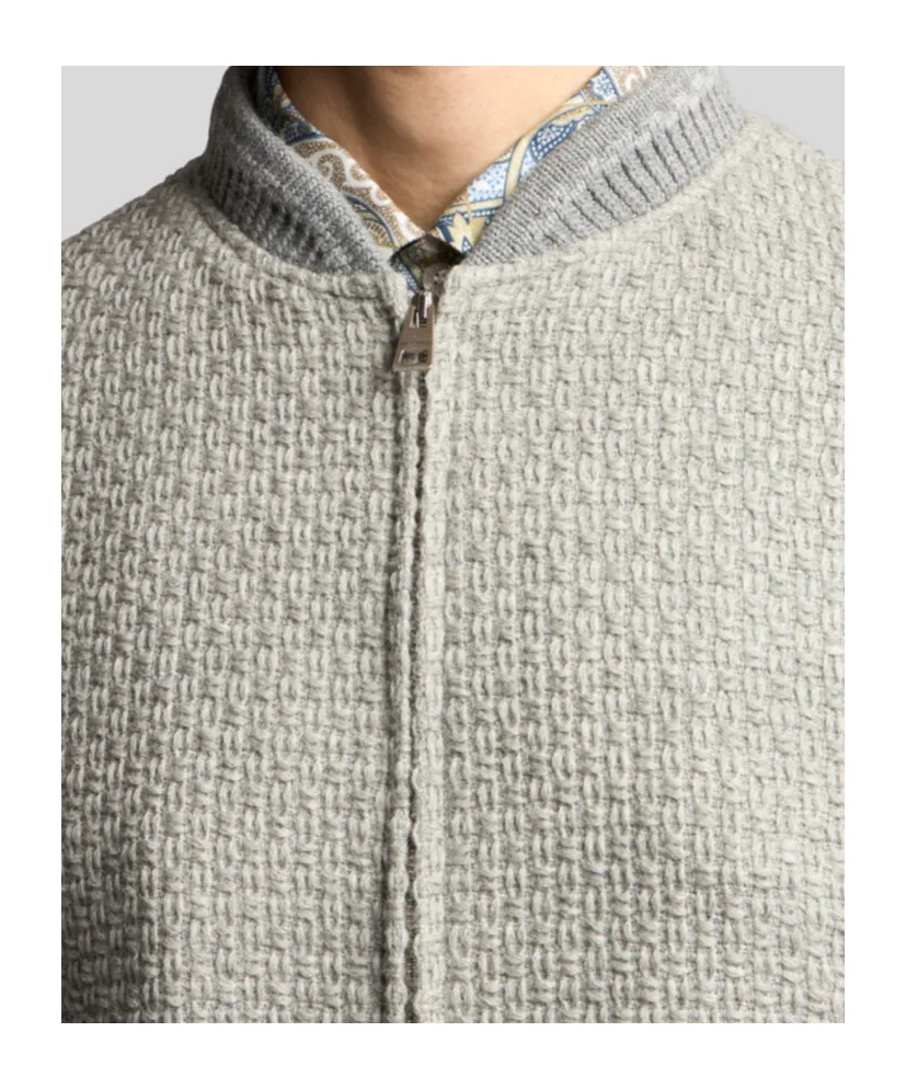 Wool Bomber Jacket
