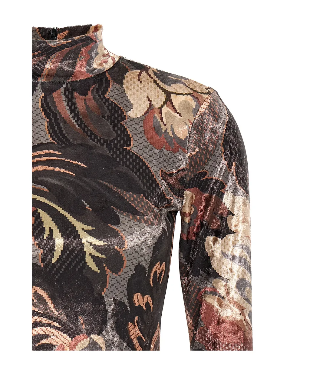 Paisley Stretch Top
