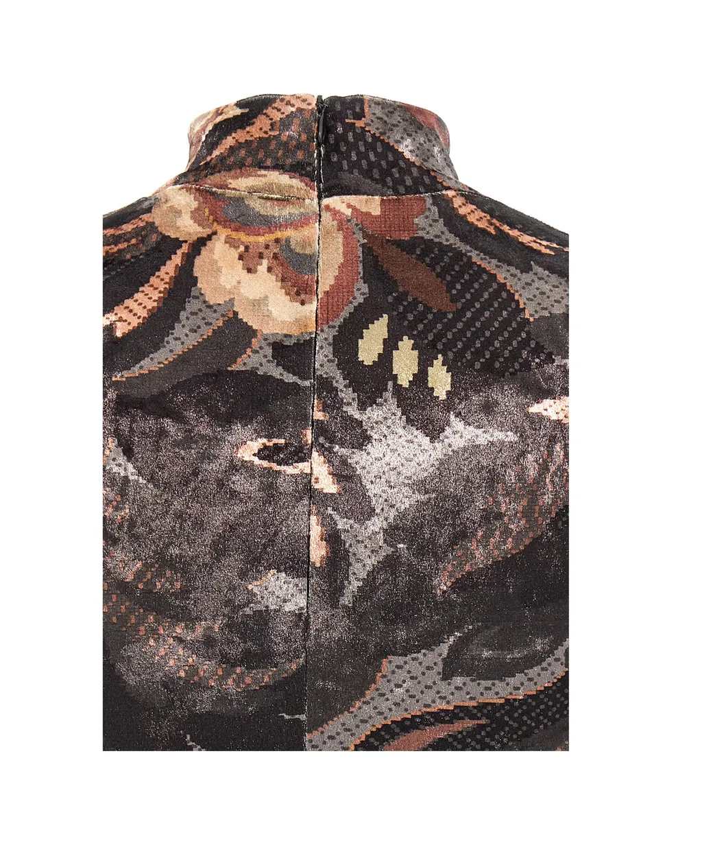 Paisley Stretch Top