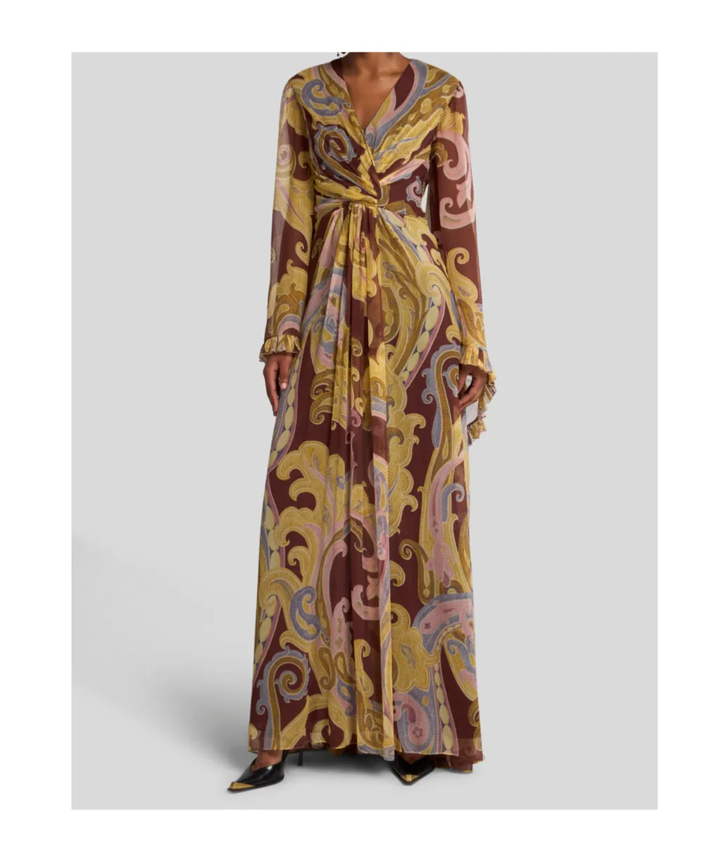 Printed Maxi Dress