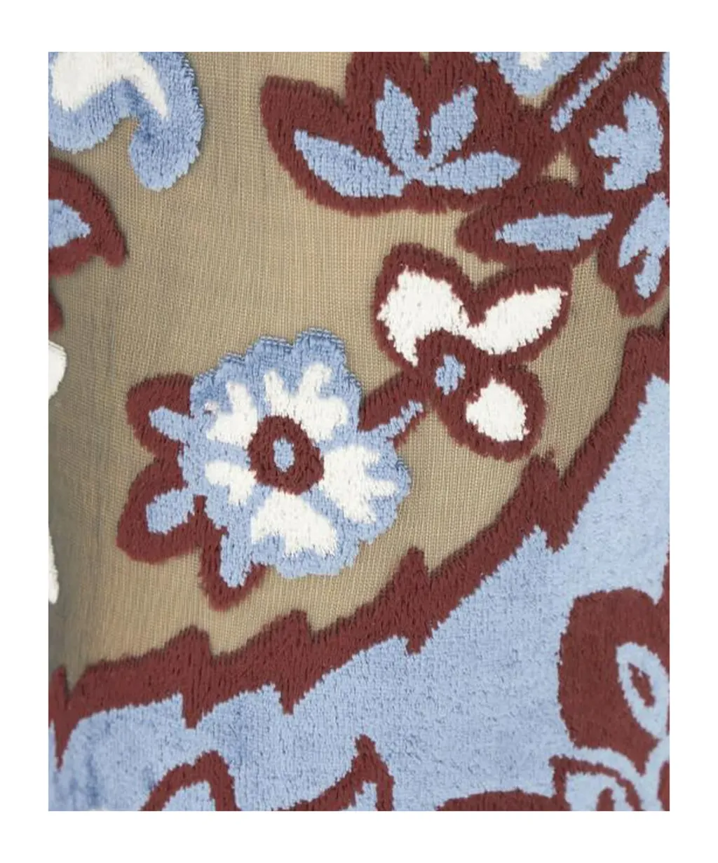 Floral Pattern Casual Pants