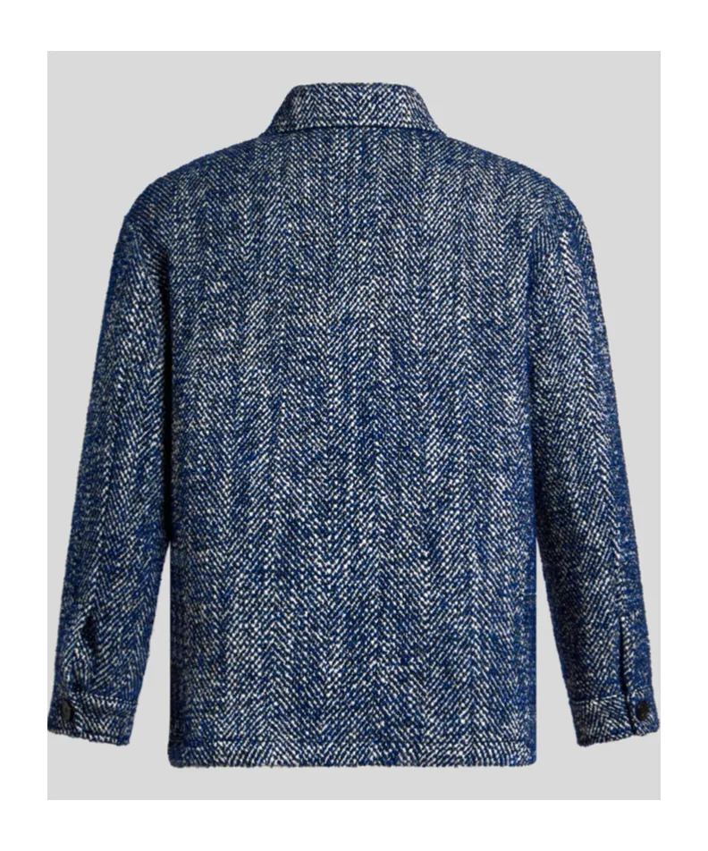 Herringbone Shirt Jacket