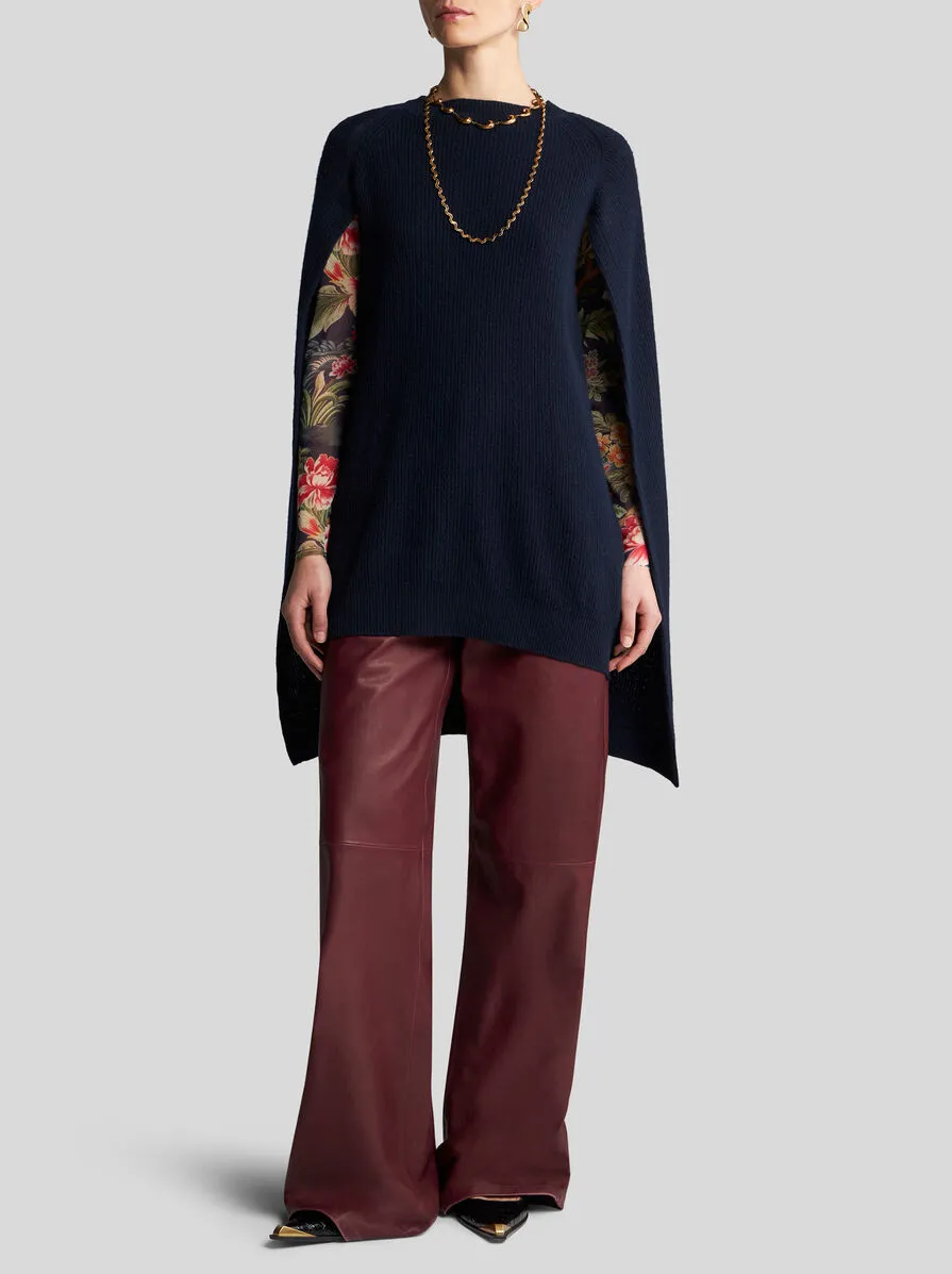 Cape Knitted Top