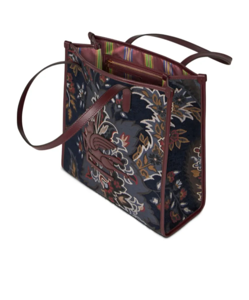 Medium Jacquard Love Trotter Bag