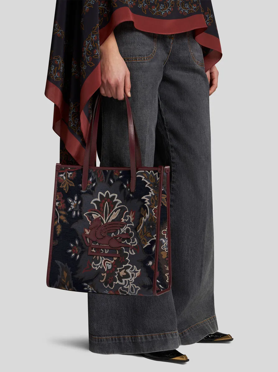 Medium Jacquard Love Trotter Bag