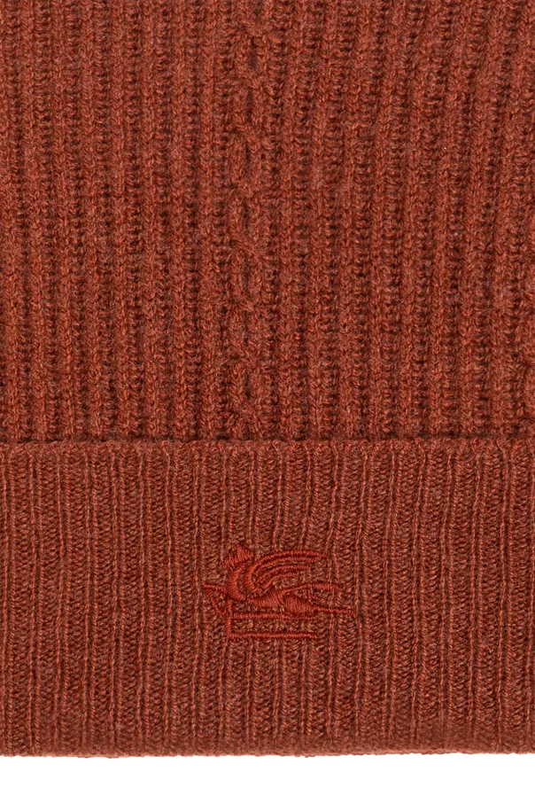 Logo Embroidered Knitted Beanie