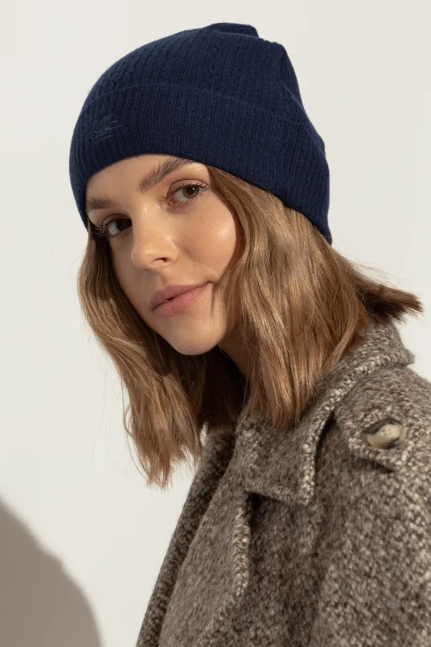 Logo Embroidered Knitted Beanie