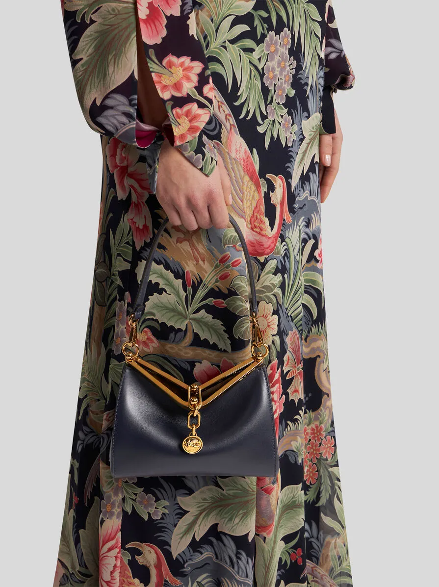 Vela Logo Charm Mini Shoulder Bag