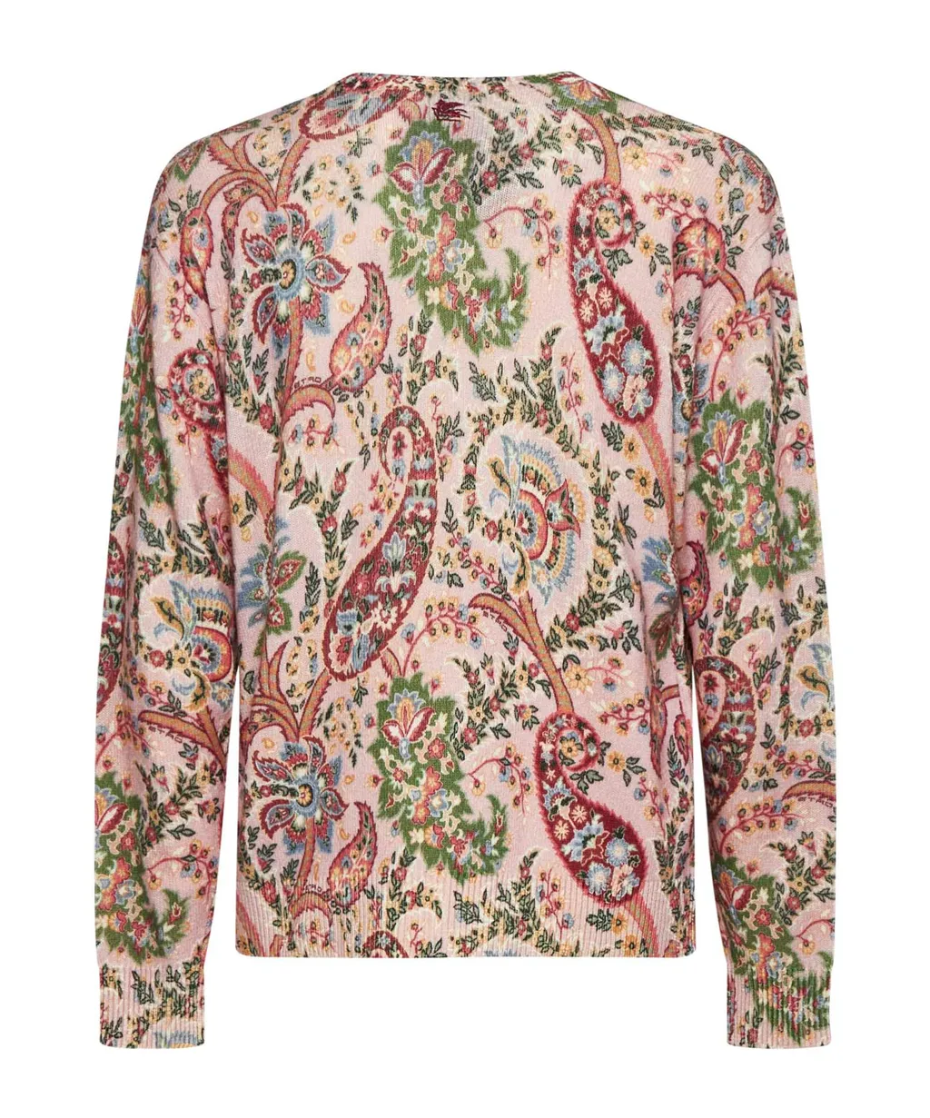 Floral Paisley Printed Jumper