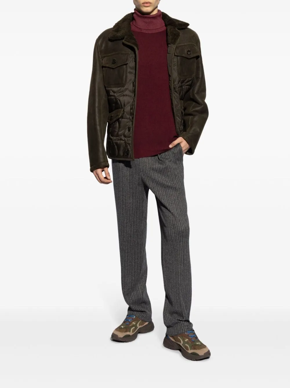 Quilted Leather Jacket