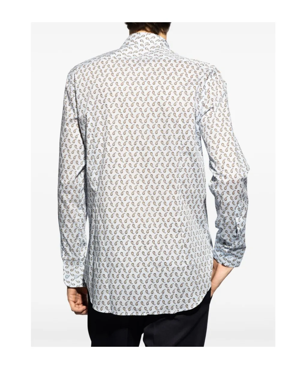 Graphic Printed Long-Sleeved Shirt