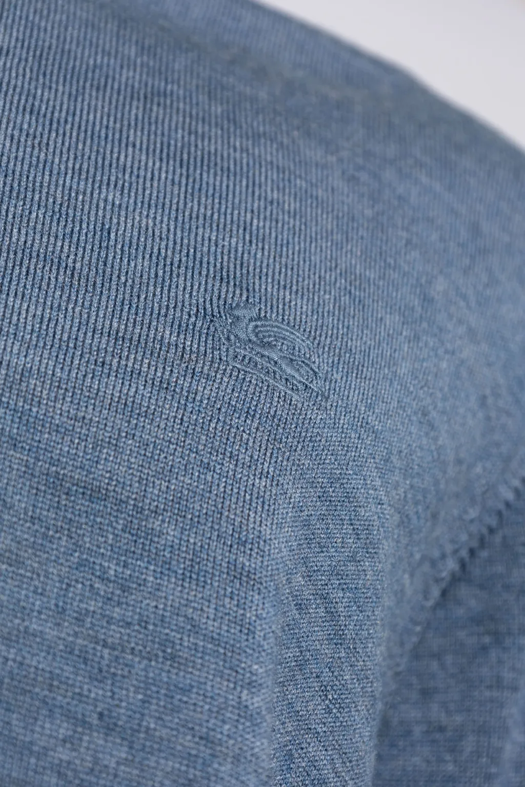 Turtleneck Logo Embroidered Jumper