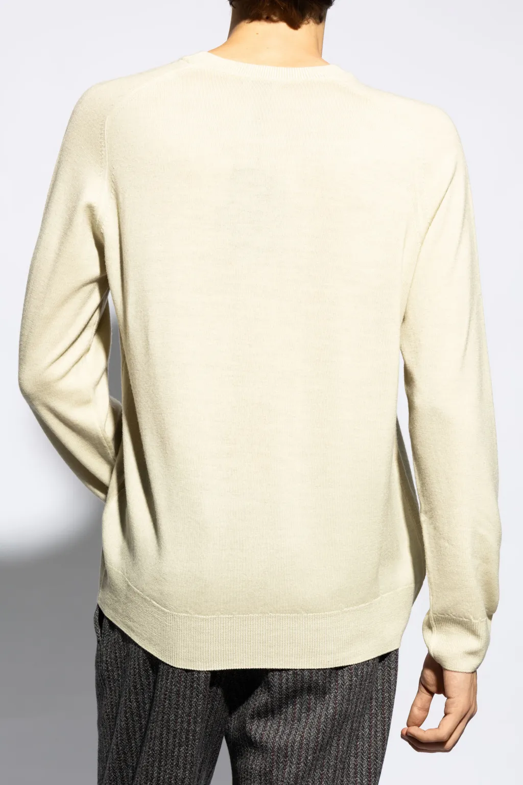 Logo Embroidered Crewneck Knitted Jumper