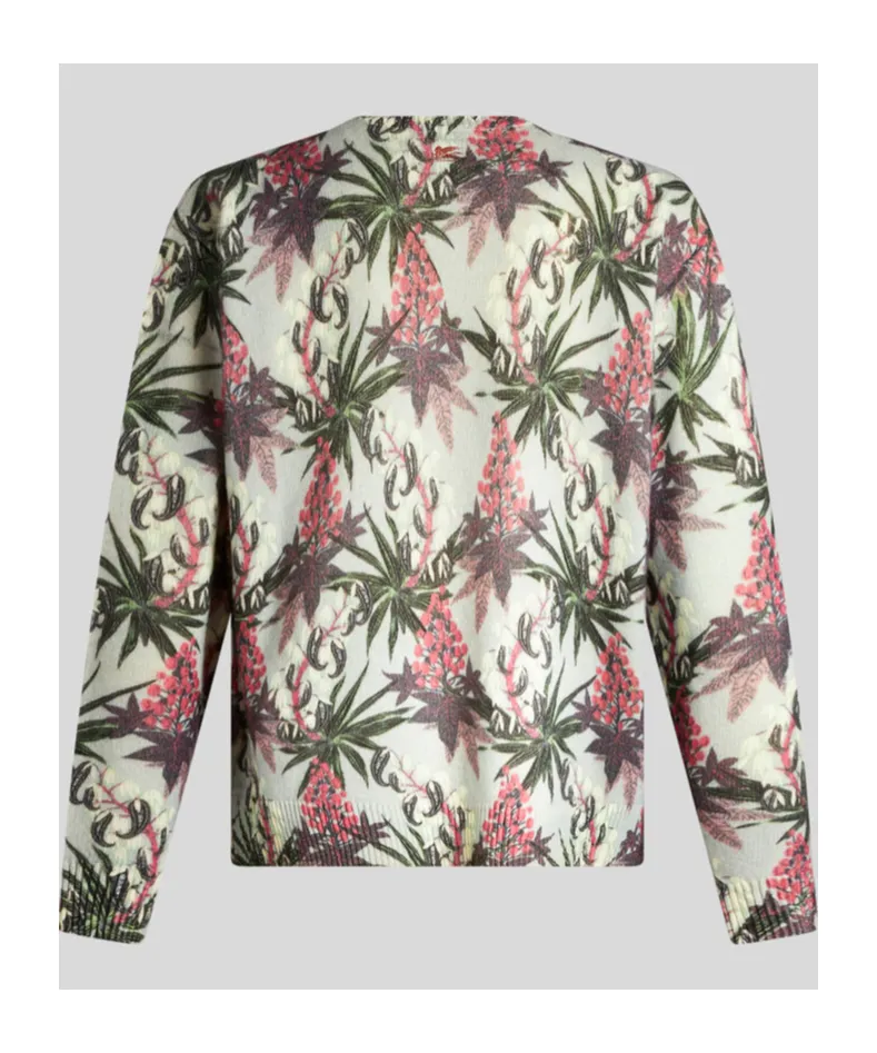 Printed Wool Sweater