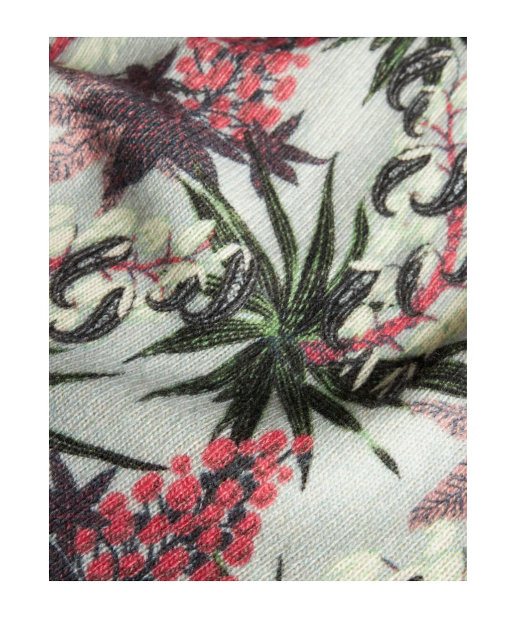 Printed Wool Sweater
