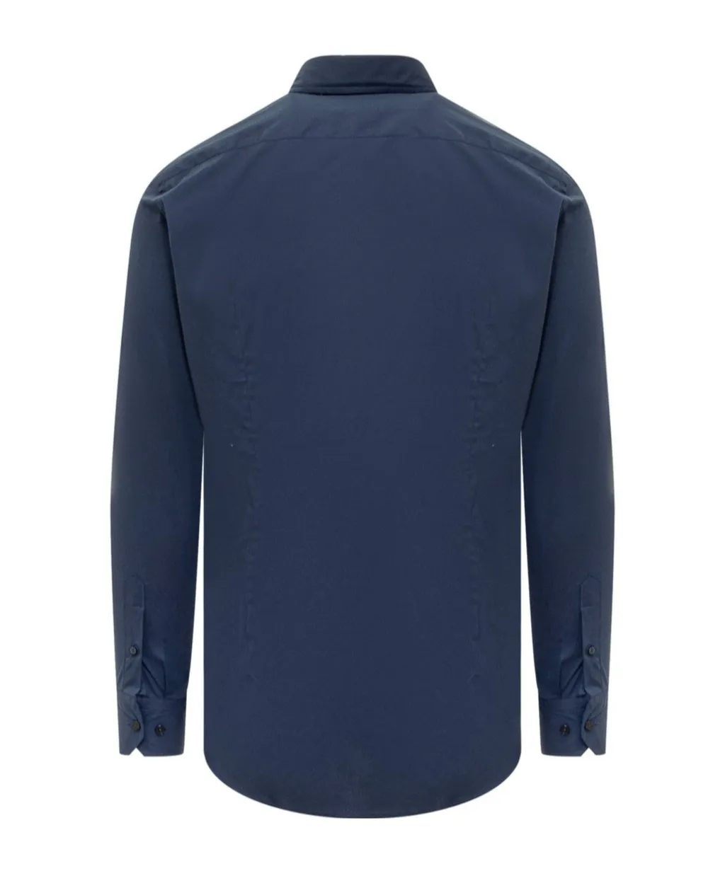 Pegaso Embroidered Long-Sleeved Shirt
