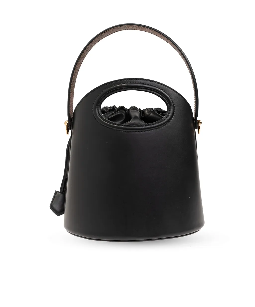 Saturno Medium Drawstring Bucket Bag